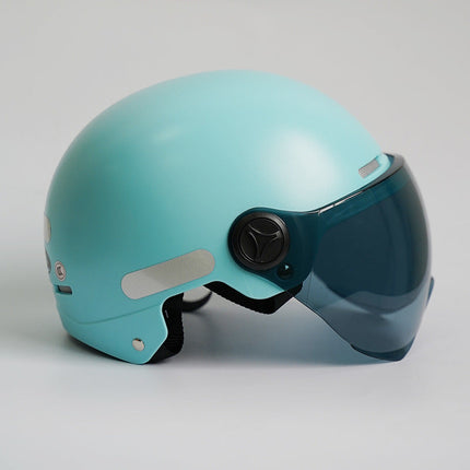 Ultimate Motorcycle Helmet | Lightweight Open Face Design with UV Protection | All-Season Comfort for Riders 15