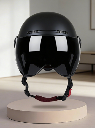 Ultimate Motorcycle Helmet | Lightweight Open Face Design with UV Protection | All-Season Comfort for Riders 2