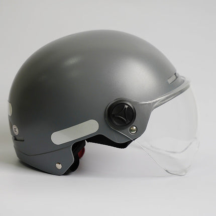 Ultimate Motorcycle Helmet | Lightweight Open Face Design with UV Protection | All-Season Comfort for Riders 8