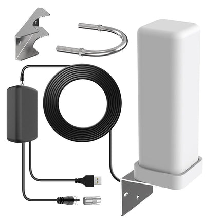 Ultimate Outdoor HDTV Antenna | 460-Mile Range & 360° Reception for Crystal Clear HD Channels 0