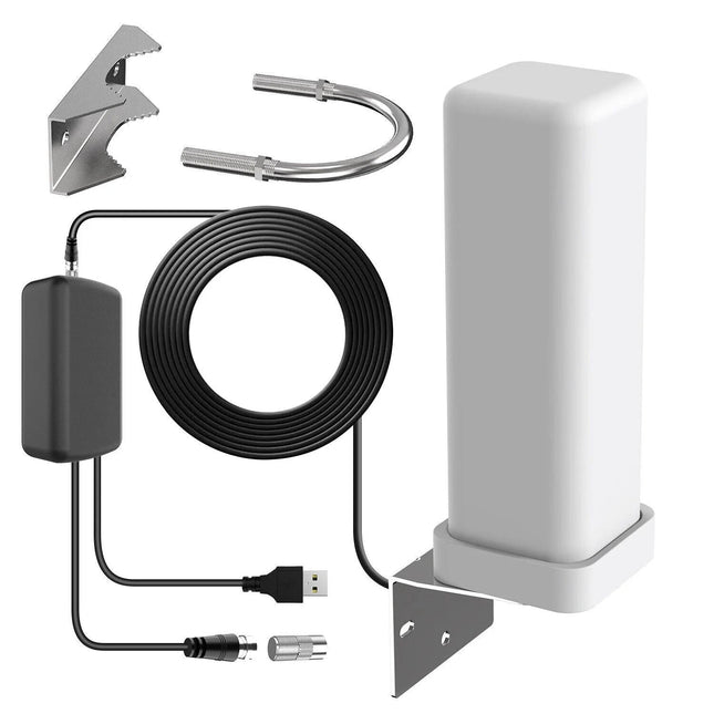 Ultimate Outdoor HDTV Antenna | 460-Mile Range & 360° Reception for Crystal Clear HD Channels 0