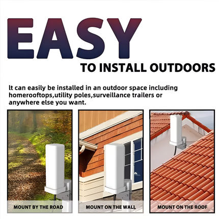 Ultimate Outdoor HDTV Antenna | 460-Mile Range & 360° Reception for Crystal Clear HD Channels 2