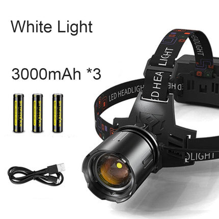 Ultimate Outdoor Headlamp | Rechargeable & Waterproof with Zoomable Light | Versatile Illumination for Camping and Hiking 2