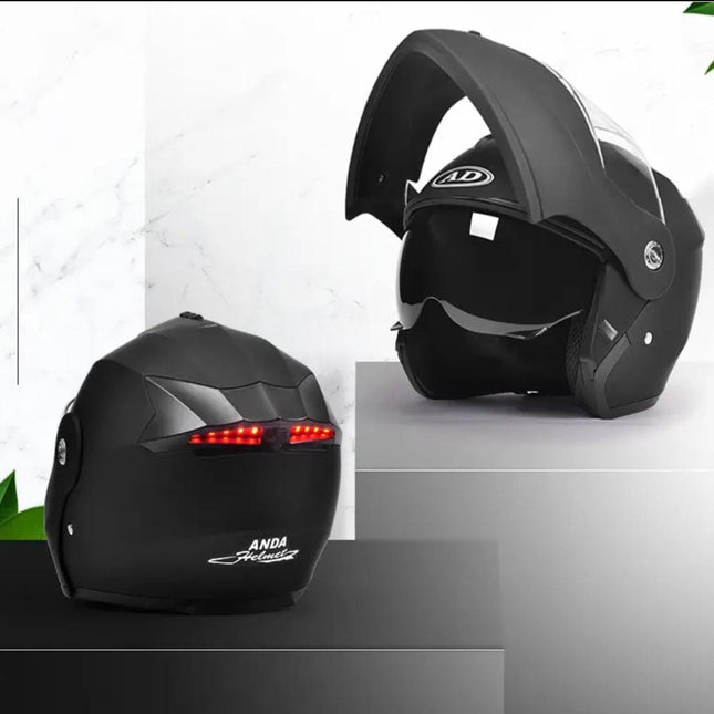 Ultimate Riding Gear | Full Face Motorcycle Helmet with Impact-Resistant Shell | Comfortable Protection for Safe Journeys 0