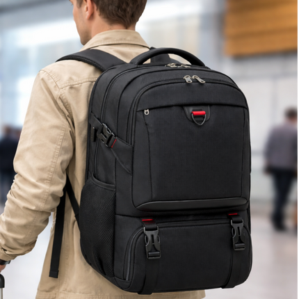 Ultimate Travel Backpack | Large Insulated Compartment & Laptop Organizer for Convenience 1