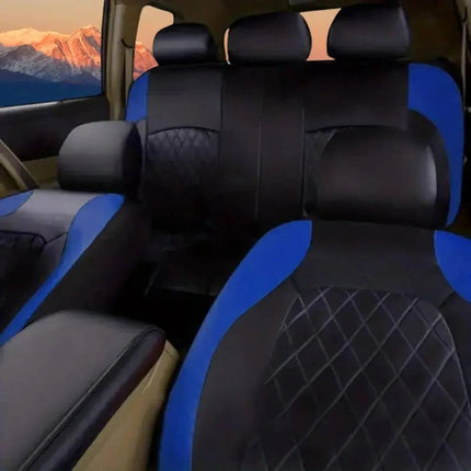Ultimate Waterproof Car Seat Covers Set with Scratch Resistance | Full Protection for 5 Seats 7