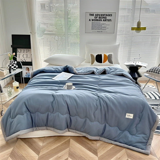Ultra-Lightweight Duvet with Cooling Fibers | Breathable Summer Comforter for Restful Sleep 0