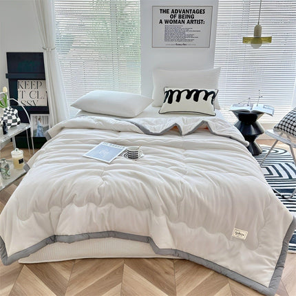 Ultra-Lightweight Duvet with Cooling Fibers | Breathable Summer Comforter for Restful Sleep 8