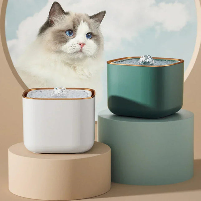Ultra-Quiet 3L Pet Water Fountain with Adjustable Flow | Cat & Dog Drinking Solution for Healthy Hydration 1