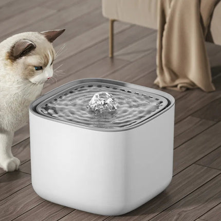 Ultra-Quiet 3L Pet Water Fountain with Adjustable Flow | Cat & Dog Drinking Solution for Healthy Hydration 5