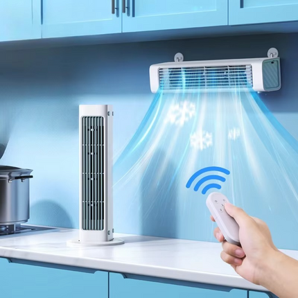 Ultra-Quiet Bladeless Fan | Powerful Wall-Mounted Air Cooler for Home & Office 1