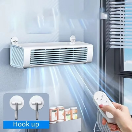 Ultra-Quiet Bladeless Fan | Powerful Wall-Mounted Air Cooler for Home & Office 5