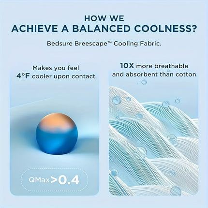 Ultra-Soft Cooling Blanket | Lightweight Breathable Fabric for Hot Sleepers | Perfect Summer Comfort 8