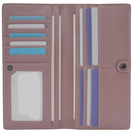 Ultra-Thin Leather Card Wallet with RFID Blocking Technology | Compact Design for Secure Storage 10