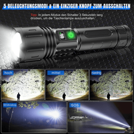 UltraBeam | High-Intensity Torch with 100,000 Lumens & Power Bank | Versatile Lighting for Outdoor Adventures 3