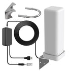 UltraClear Series | 360° Outdoor HDTV Antenna with 460-Mile Range & Smart Signal Booster | Easy Installation for High-Definition Viewing 0