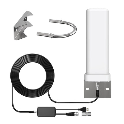 UltraClear Series | 360° Outdoor HDTV Antenna with 460-Mile Range & Smart Signal Booster | Easy Installation for High-Definition Viewing 3