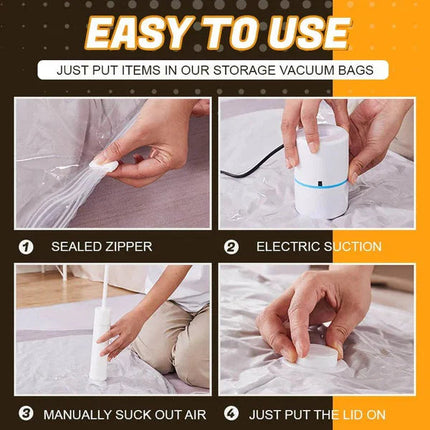 UltraSpace | Electric Vacuum Seal Bags with Airtight Design | Durable Storage Solution for Space Optimization 1