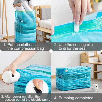 UltraSpace | Electric Vacuum Seal Bags with Airtight Design | Durable Storage Solution for Space Optimization 6