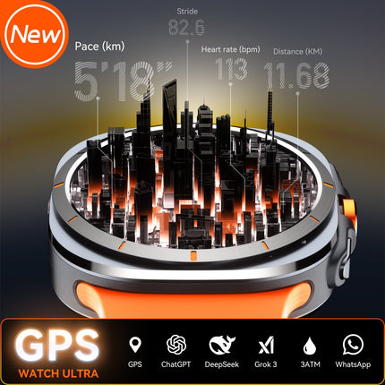 Ultra 7 Pro | GPS Smartwatch with AI Features & Bluetooth Calling | Health Tracker for Fitness Enthusiasts 2