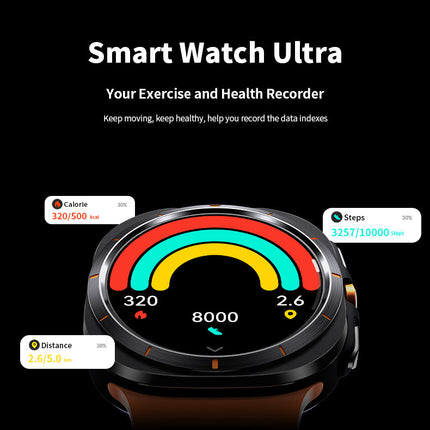 Ultra 8 | Bluetooth Smartwatch with Compass & ChatGPT Integration | Fitness Tracker for Daily Health Monitoring 6
