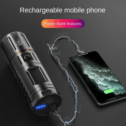 Ultra Bright Night Beam | Rechargeable Flashlight with High-Intensity LED | Waterproof Design for Outdoor Adventures 2