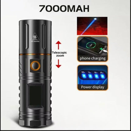 Ultra Bright Night Beam | Rechargeable Flashlight with High-Intensity LED | Waterproof Design for Outdoor Adventures 6