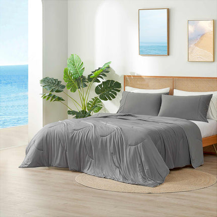 Ultra Cooling Comforter | Double-Sided Design with Advanced Fabric Technology | Lightweight for Year-Round Comfort 10