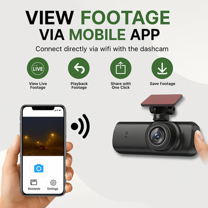 Ultra Vision | 4K Ultra HD Dash Cam with Night Vision & GPS | Compact Vehicle Recorder for Enhanced Safety 4
