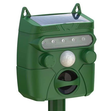 Ultrasonic Deer Repeller | Motion-Activated Device with LED Strobe | Humane Protection for Your Garden 0
