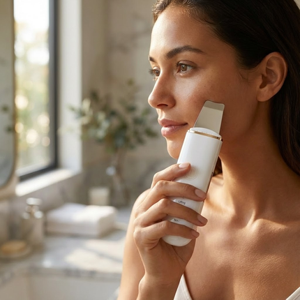 Ultrasonic Skin Scrubber | Advanced Vibrations for Deep Cleansing | Spa-Grade Results at Home 2