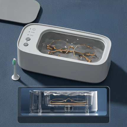 Ultrasonic Smart Cleaner | Deep Cleaning Device with Eco-Friendly Design | Rapid Cycle for Effortless Jewelry and Eyewear Care 1