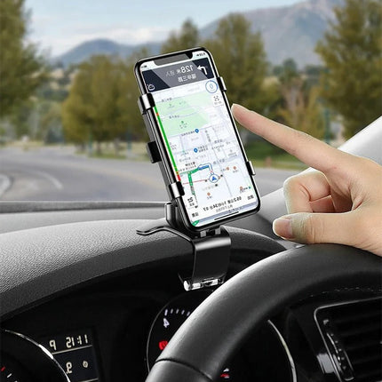 Universal Car Phone Holder | 360° Rotation Mount for Hands-Free Driving | Secure Fit for Easy Access 1