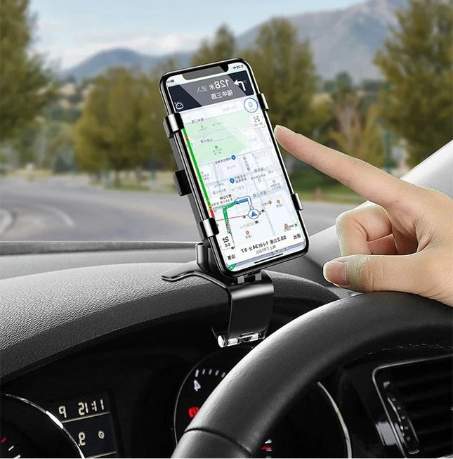 Universal Car Phone Holder | 360° Rotation Mount for Hands-Free Driving | Secure Fit for Easy Access 1