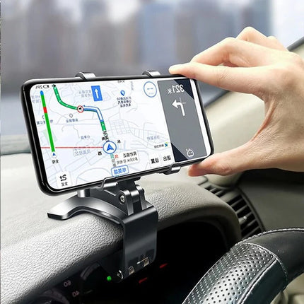 Universal Car Phone Holder | 360° Rotation Mount for Hands-Free Driving | Secure Fit for Easy Access 2