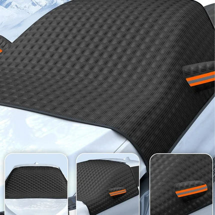 Universal Magnetic Car Cover | Frost-Resistant Design with Heat-Reflective Surface | Year-Round Protection for All Vehicles 4