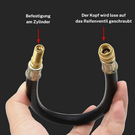 Universal Tire Valve Extensions | Flexible Design for Easy Access | Essential Tool for Efficient Inflation 3