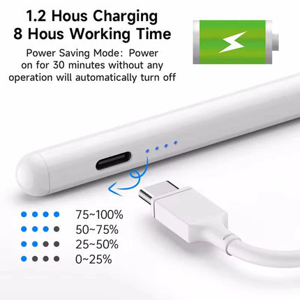 Universal Touch | Stylus Pen for iPad with Precision Control | Ergonomic Design for Comfortable Use 3