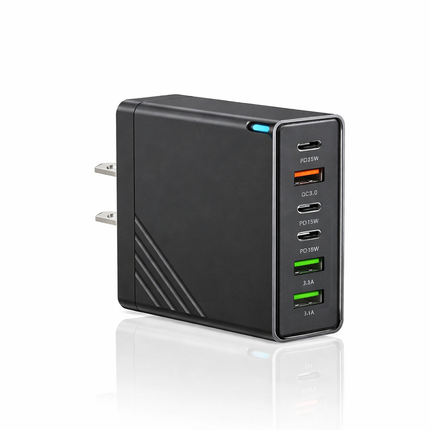 Universal USB Charging Hub | 160W Multi-Port Adapter with Rapid Charging | Compact Design for Home and Travel 6