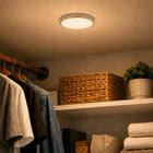 Ceiling Motion Light with Smart Sensor & Remote Control | Rechargeable Design for Effortless Automatic Lighting