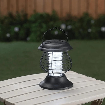 Solar Powered Mosquito Lantern with UV-A Zapper | Wireless Outdoor Light for Pest-Free Evenings