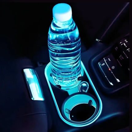 SENSOR-ACTIVATED Coaster Light with 15-Day Battery Life | Rechargeable LED Mood Light for Home and Gatherings