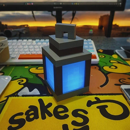 Decorative Lantern, Pixel Lantern Lamp with Remote and 16 Colors – image 11
