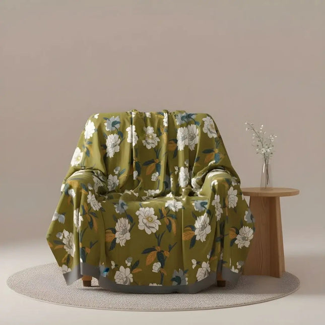Cotton Throw Blanket for Sofa