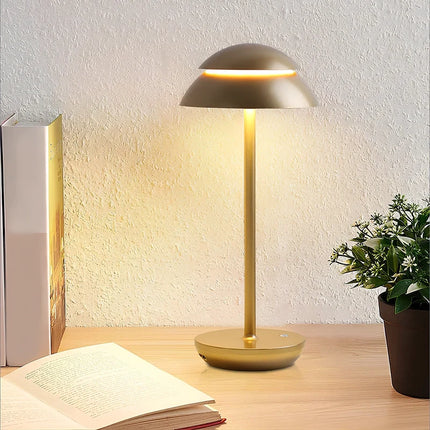 Cordless Scandinavian Table Lamp with Touch-Controlled Dimming | Rechargeable Lighting for Home Decor