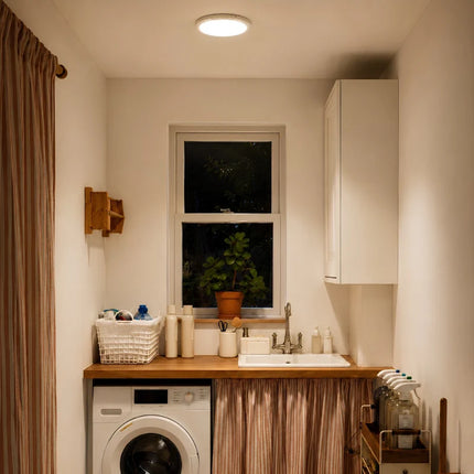 Ceiling Motion Light with Smart Sensor & Remote Control | Rechargeable Design for Effortless Automatic Lighting