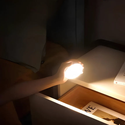 Motion Sensor LED Light with Easy Installation | Battery or USB Rechargeable for Energy-Saving Home Lighting