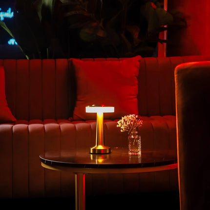 Dimmable Retro Bar Table Lamp with Adjustable Lighting | Portable Iron Design for Elegant Ambiance