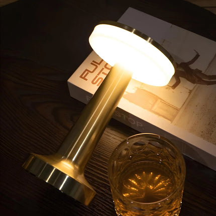 Dimmable Retro Bar Table Lamp with Adjustable Lighting | Portable Iron Design for Elegant Ambiance