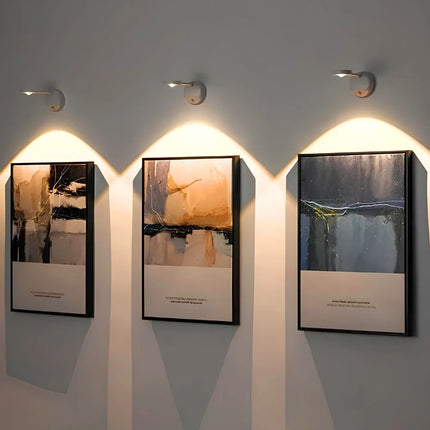 Motion Spotlight with 360° Rotation & Dimmable Features | Wireless LED Light for Versatile Indoor Illumination